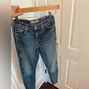 7 for all mankind skinny ankle jeans